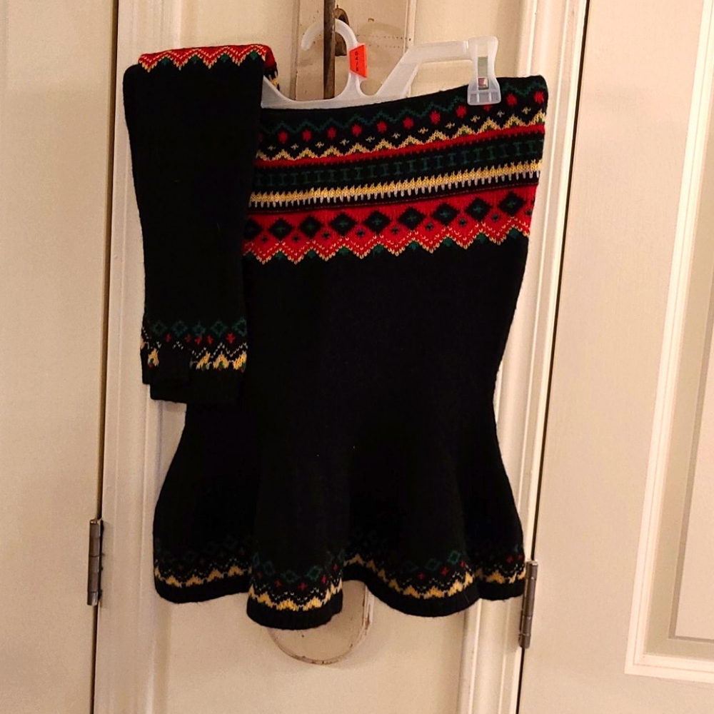Rugby by Ralph Lauren Halter Sweater with 3/4 matc